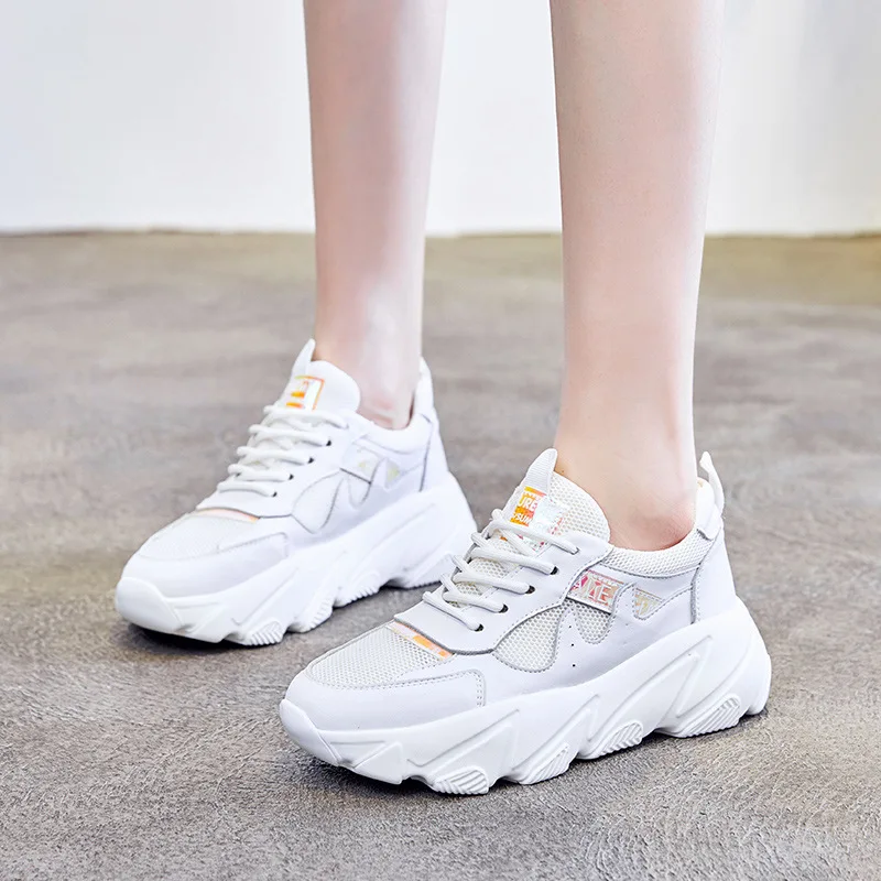 

zapatos de mujer Casual Shoes Women Platform Sneakers Fashion Brand chaussure homme Ladies footware