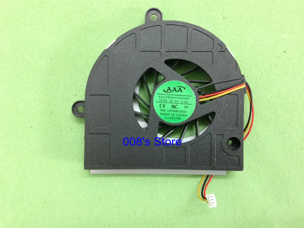 Кулер для ноутбука ASUS K43B K43T A53U K53B K53BY K53 K43 K53T K53U K53Z X53U K73 AB07605MX12B300 3 Pin|cooling cooler|cooler cooling
