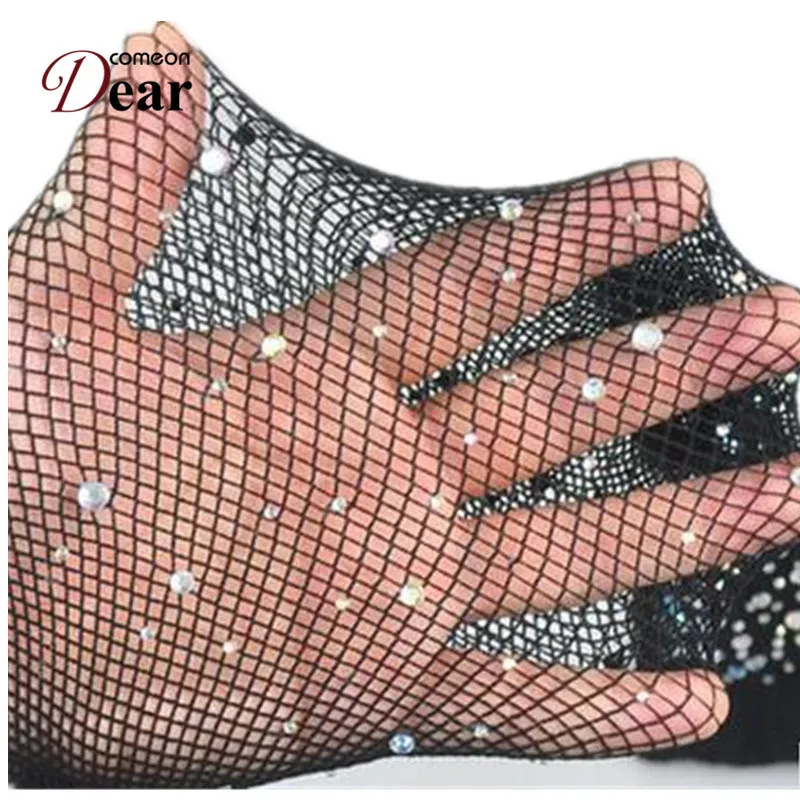 Comeondear/Новые прозрачные сетчатые летние колготки чулки женские ажурные Fantaisie Femme