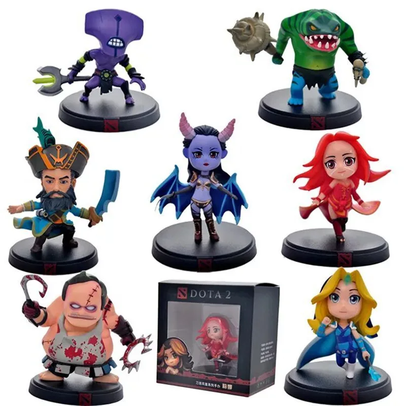 Фигурка DOTA 2 из игры WOW ПВХ экшн фигурки кунка Лина пудж королева тидехантер CM FV