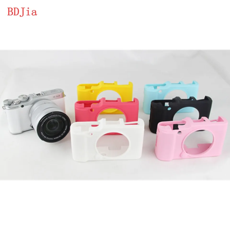 Высокое качество силиконовый чехол для камеры Fujifilm X-M1 X-A2 в X-A1 бесплатная