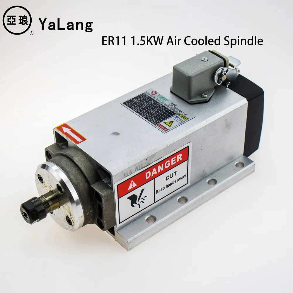 Деревообрабатывающий фрезерный станок с ЧПУ мотор шпинделя 1.5kw ER11 воздушным
