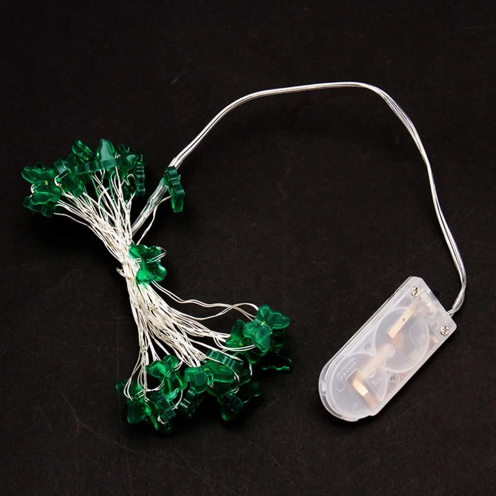ICOCO 2m 20 LED Butterfly String Light Battery Operated Copper Wire Home Decor Festival Fairy for Wedding Party Sale | Лампы и