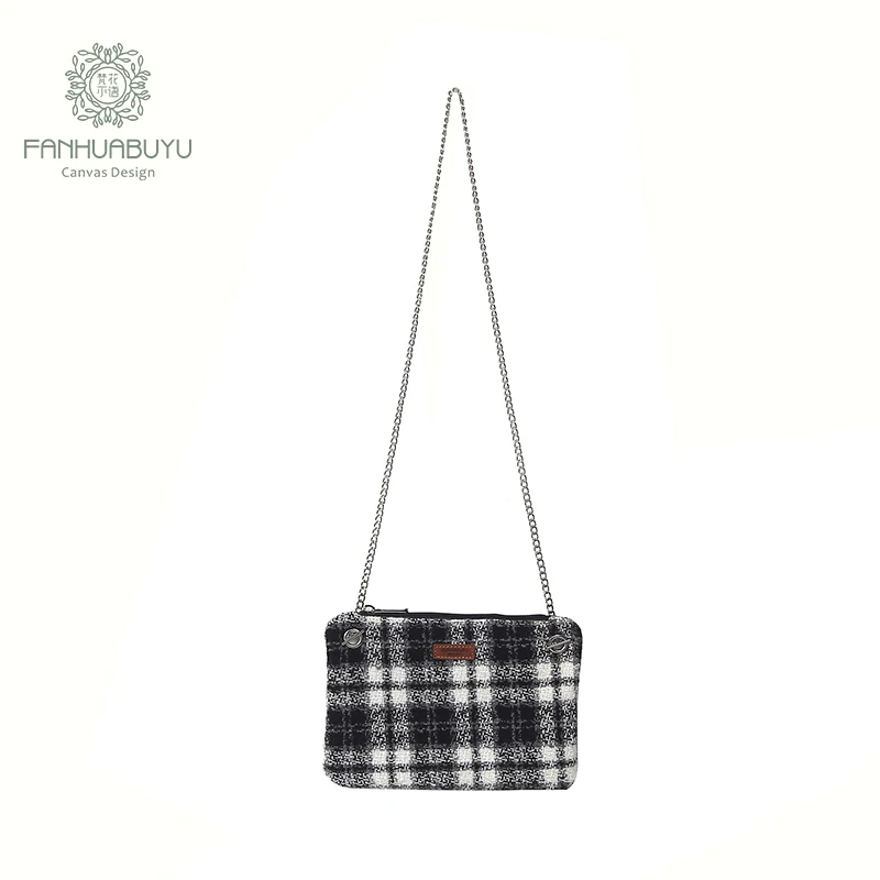 2018 оригинальные мини шерсть Для женщин сумки на плечо молнии дизайнер бренда