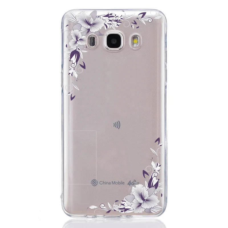 Чехол для Samsung Galaxy J1 J2 J3 J5 J7 prime J120 J320 J330 J530F из ТПУ с красочными мягкими розовыми