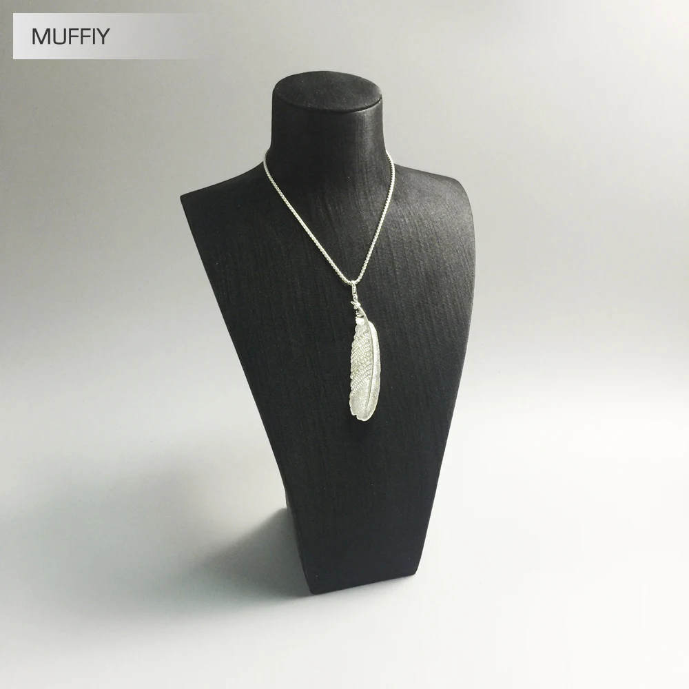 Подвески с перьями модные ювелирные украшения в европейском стиле для женщин