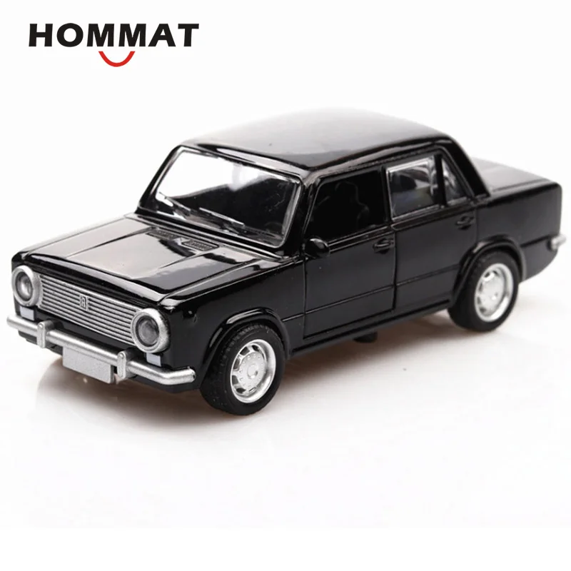 HOMMAT 1/36 масштаб винтажная модель автомобиля Лада VAZ-2101 литая 1:36 литая игрушка машины модели автомобилей игрушки для детей Черная пятница