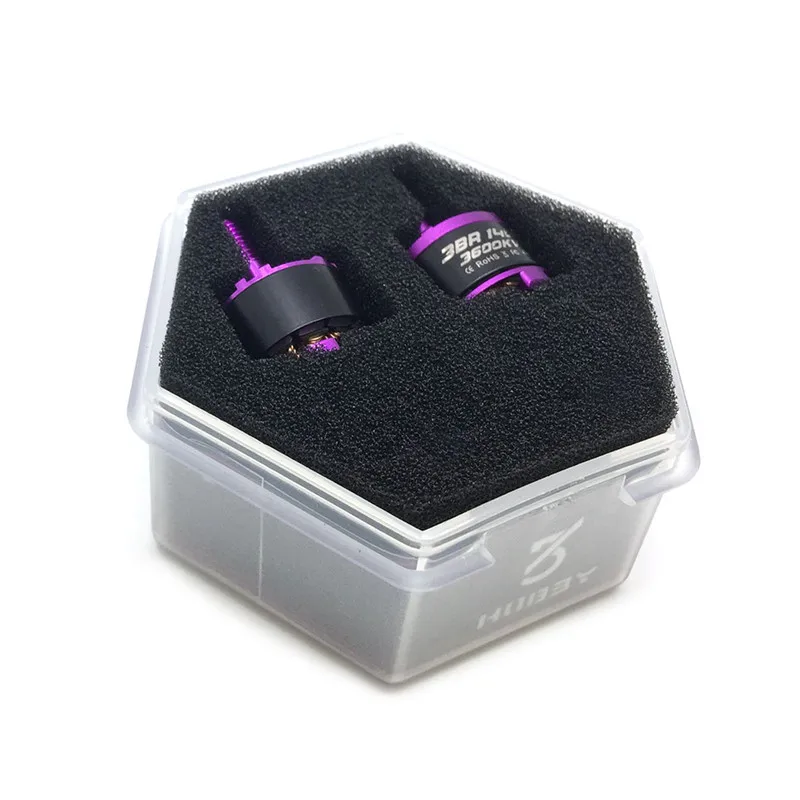 Комплект из 2 предметов 3 bhobby 3B-R 1408 3200KV 3600KV 3-4 S бесщеточный двигатель для модели RC