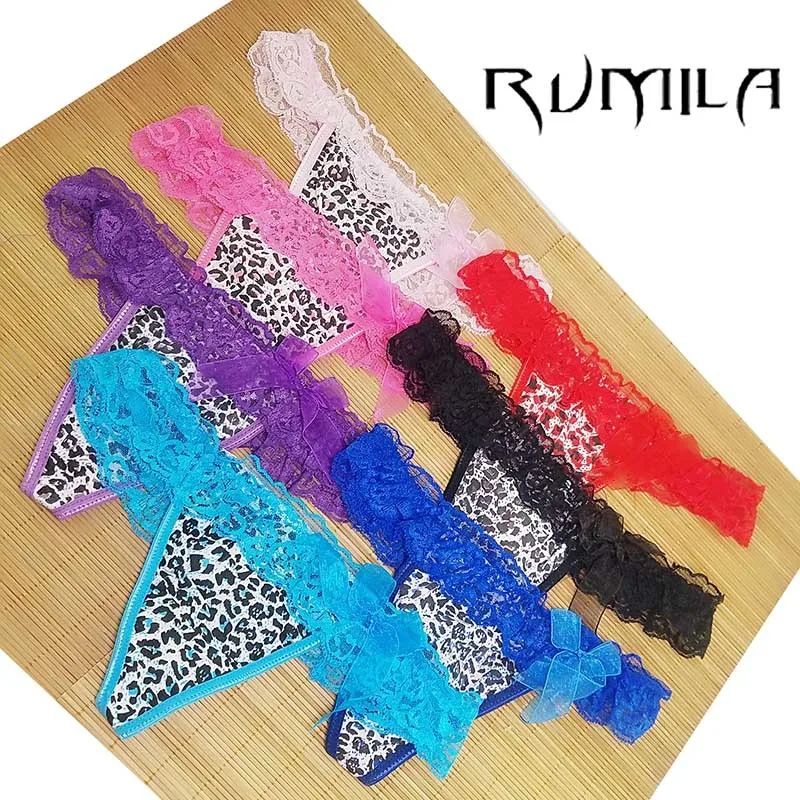 Рождественский подарок красивые кружевные женские сексуальные стринги нижнее