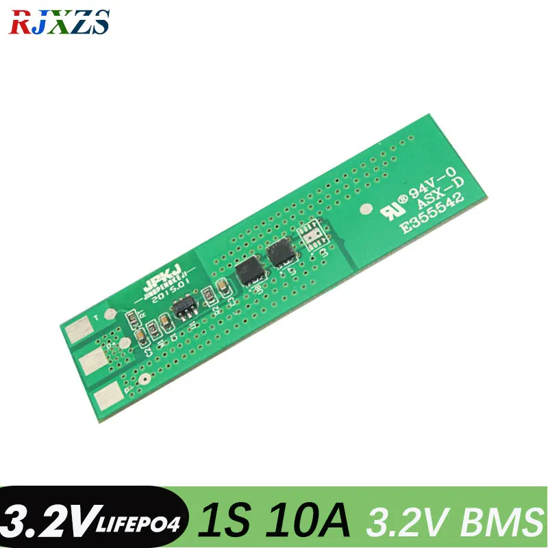 Плата защиты аккумулятора 1S 3 2 V 10A BMS PCM lifepo4 для электрических инструментов с
