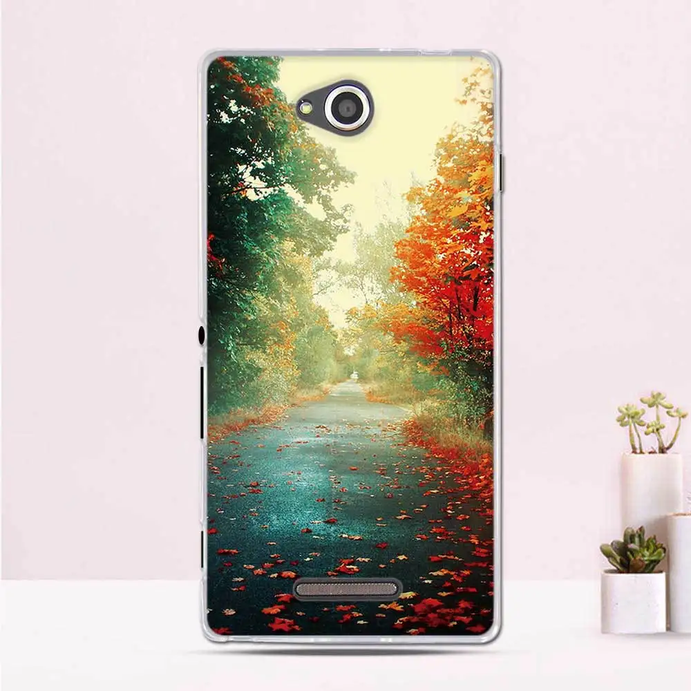 Чехол для телефона sony Xperia C S39H C2305 чехол 5," бампер для sony Xperia C2305 C 2305 чехол Силиконовые мягкие чехлы из ТПУ на заднюю панель