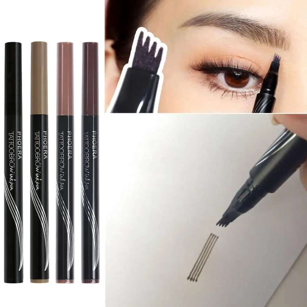 Microblading карандаш для бровей карандаш для татуировки стойкий Профессиональный тонкий эскиз жидкий карандаш для бровей водостойкий вилка