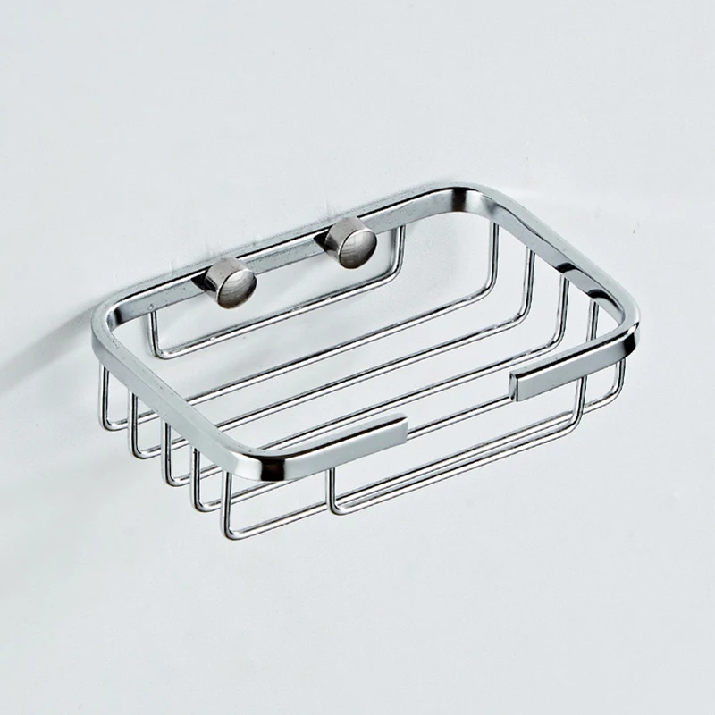 SRJ квадратная полка для мыльницы из нержавеющей стали держатель мыла ванной