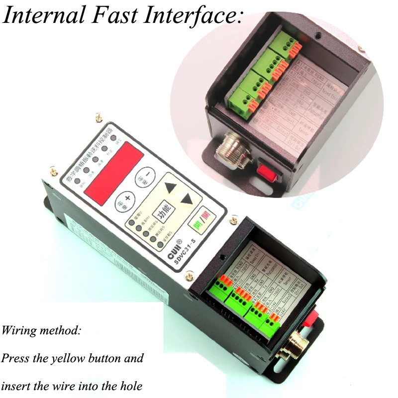 1.5A 330V Цифровая частотная модуляция Вибрационный питательный контроллер