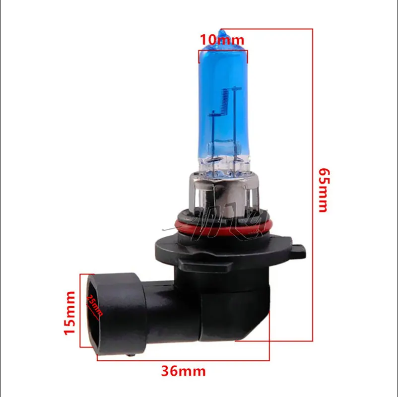 Галогенные лампы 9005 100 Вт HB3 6000 2 шт.|hb3 100w|car light sourcesuper white |