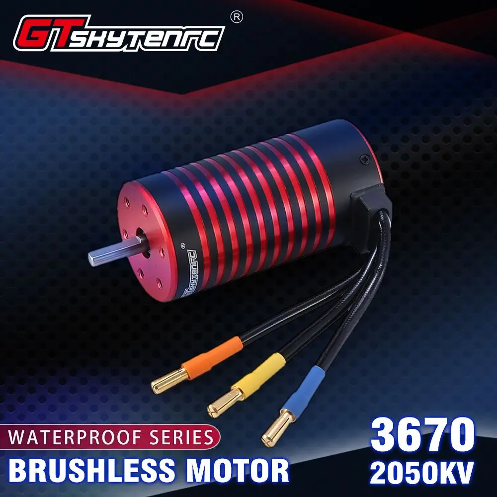 Новая модель бесщеточного двигателя GTSKYTENRC 3650/3670/2050/2650/ 3600 кв для 1/10 1/8