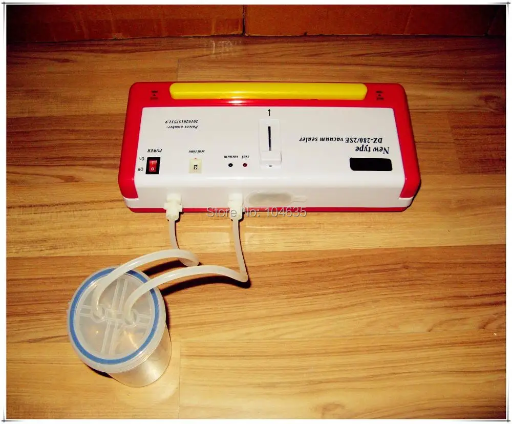 Бесплатная доставка! Портативный бытовой вакуумный упаковщик для