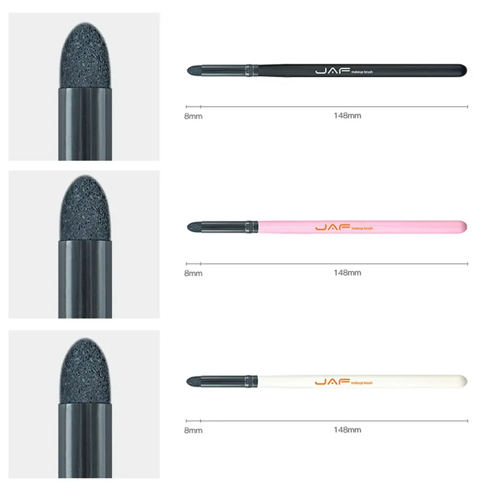 JAF Professional Soft Latex Sponge Eyeshadow Higlighter Makeup Brush Tool Tools Durable Wooden Handle | Красота и здоровье