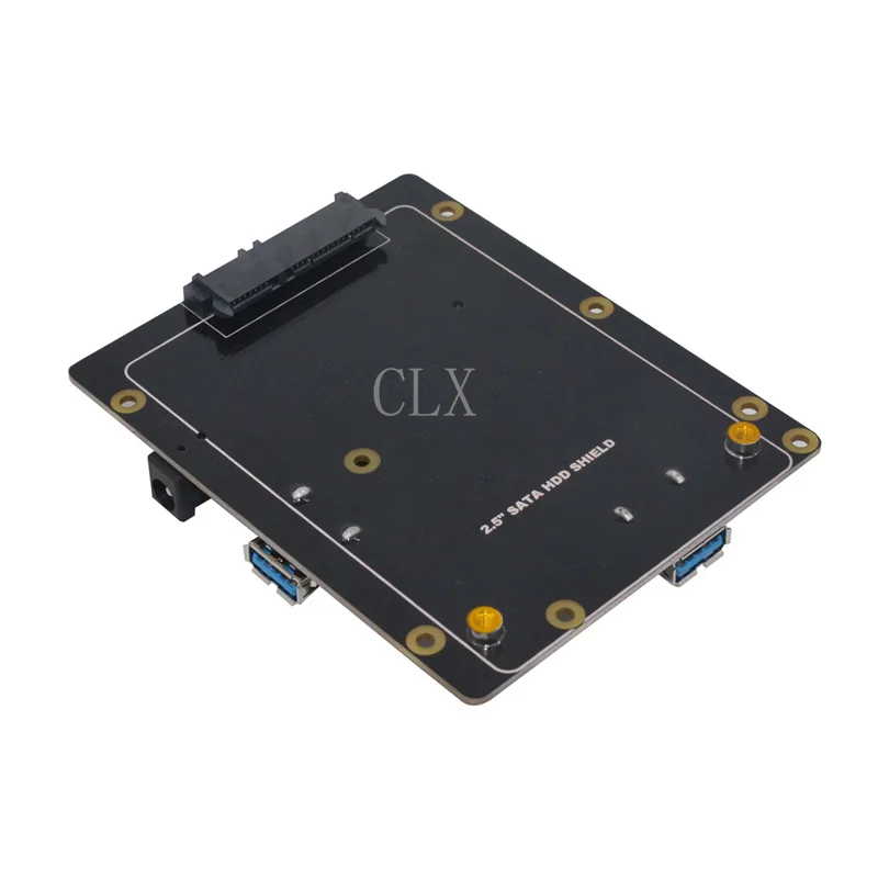Raspberry Pi 3 Model B + SATA HDD/SSD Плата расширения X820 USB 0 совместимая с 2 5 дюймовым