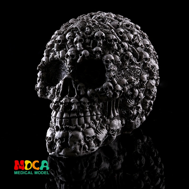 Смола череп Хэллоуин подарки индивидуальные орнаменты домашние аксессуары