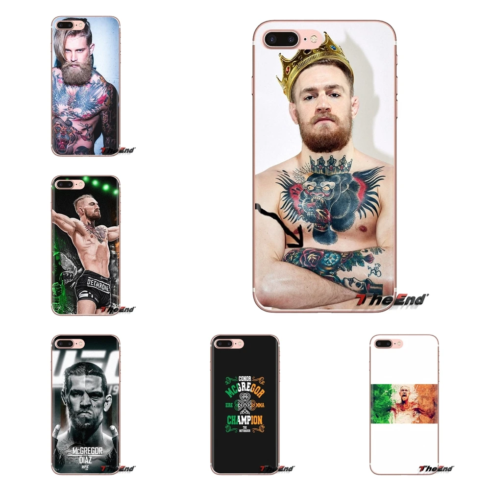 For Xiaomi Mi3 Samsung A10 A30 A40 A50 A60 A70 Galaxy S2 Note 2 Grand Core Prime conor mcgregor Amazing Men Silicone Shell Cases |