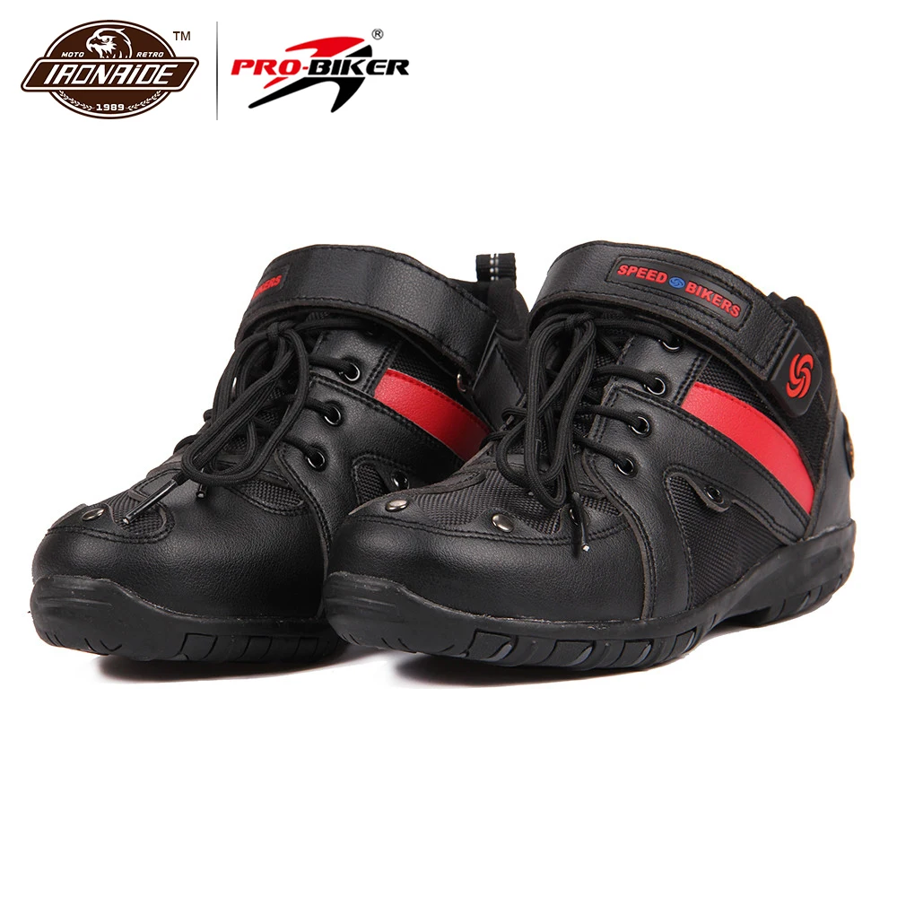 PRO BIKER мотоциклетные ботинки мужские для мотоцикла обувь мотокросса 3 цвета