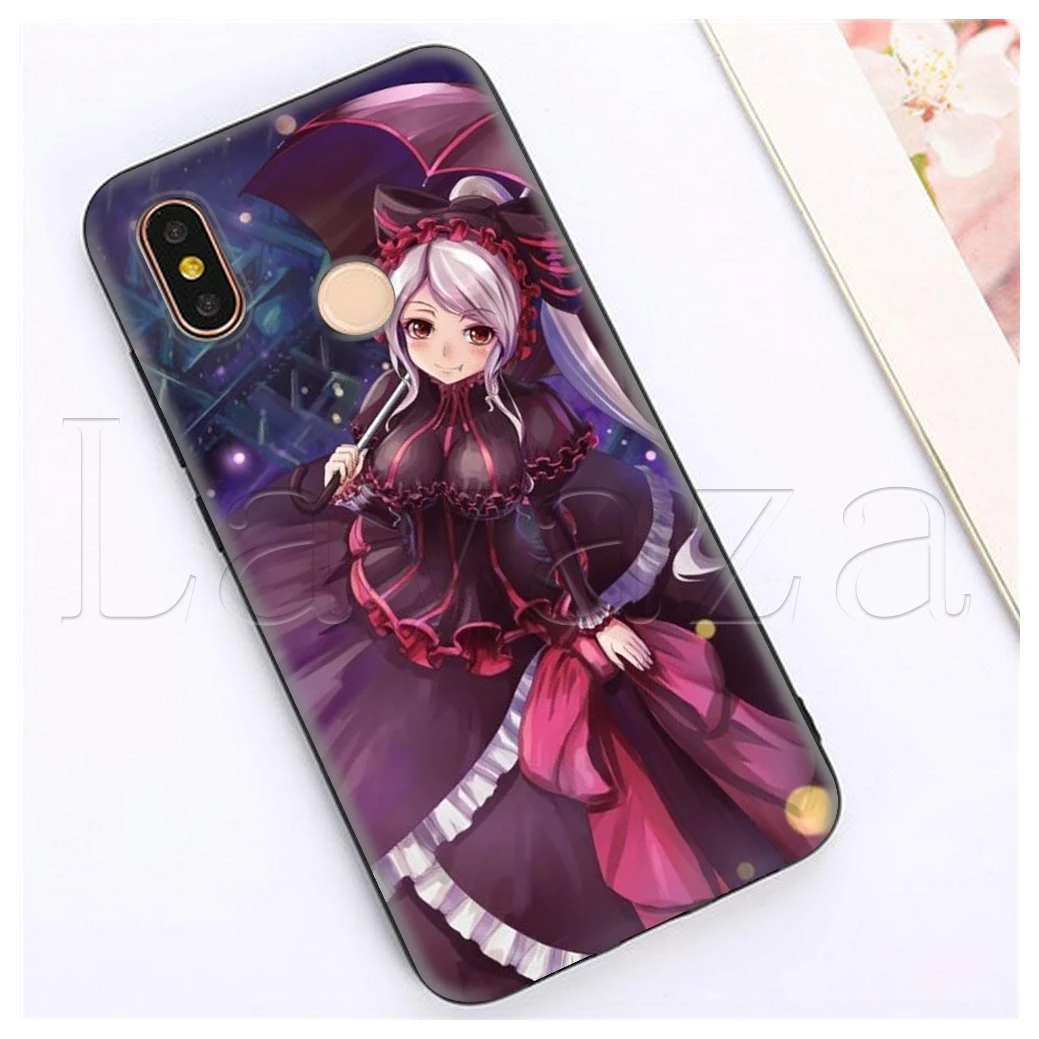 Overlord Vampire Girl Shalltear Case for Xiaomi MI Redmi Poco X2 K30 Note 8T 10 6 8 9 9se A1 A2 A3 MAX 3 Lite Pro Plus f1 | Мобильные