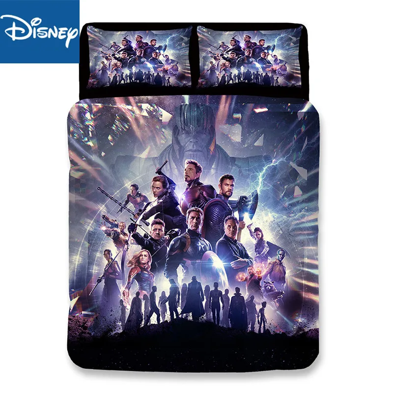 Комплект постельного белья Disney marvel для детей декор кровати одноразмерные
