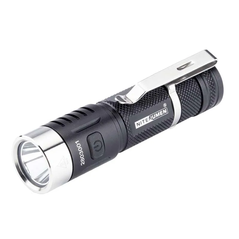 NITENUMEN X1 1x CREE XM L2 850 люмен 5 режимный USB Перезаряжаемый светодиодный фонарик