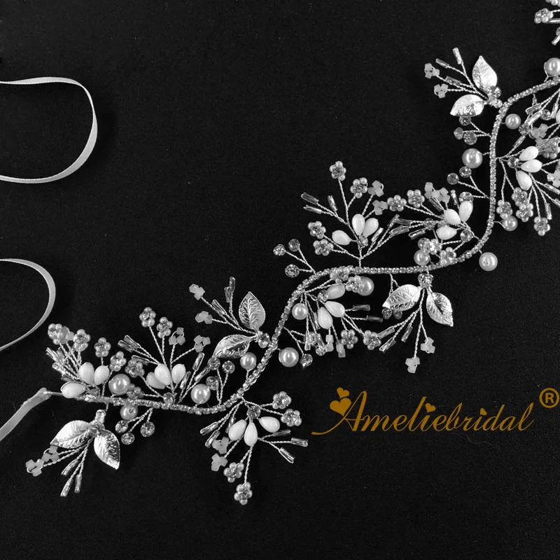 Серебристые украшения для волос вечеринки свадебные волос|Украшения волос| |