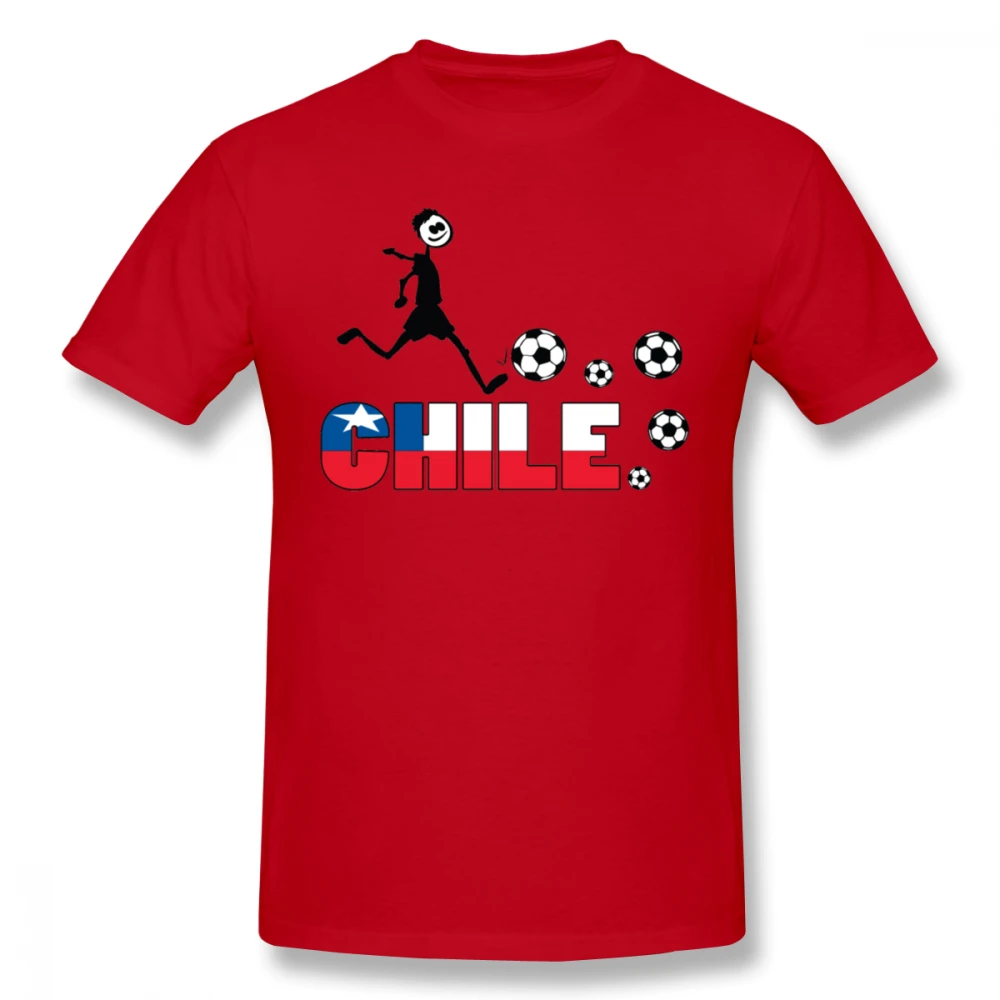 Мужская хлопковая футболка с флагом Чили большого размера 4XL 5XL 6XL Camiseta | одежда