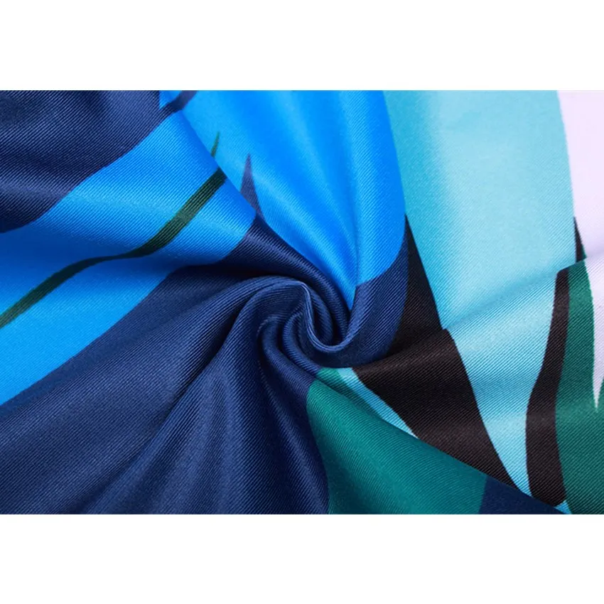 Женские эластичные Леггинсы для йоги Dragon Fit синие бега фитнеса дышащие