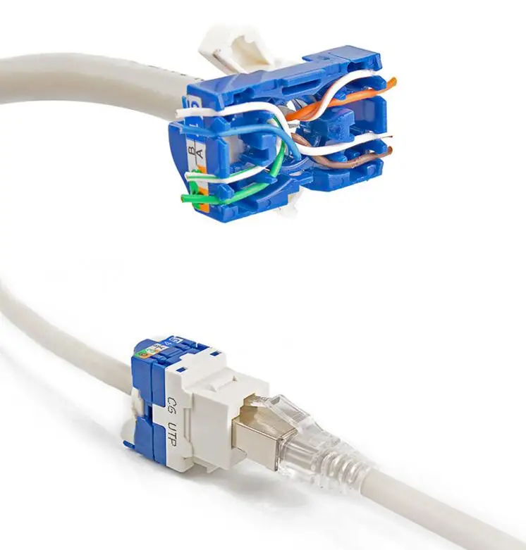SeTo гигабитный поворотный RJ45 Cat6 сетевой модуль Lan разъем Keystone для розетки |