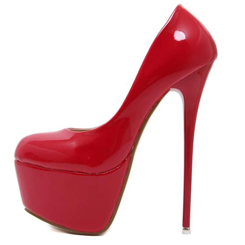 Женские туфли лодочки на очень высоком каблуке 16 см размеры 40|Женские туфли| |