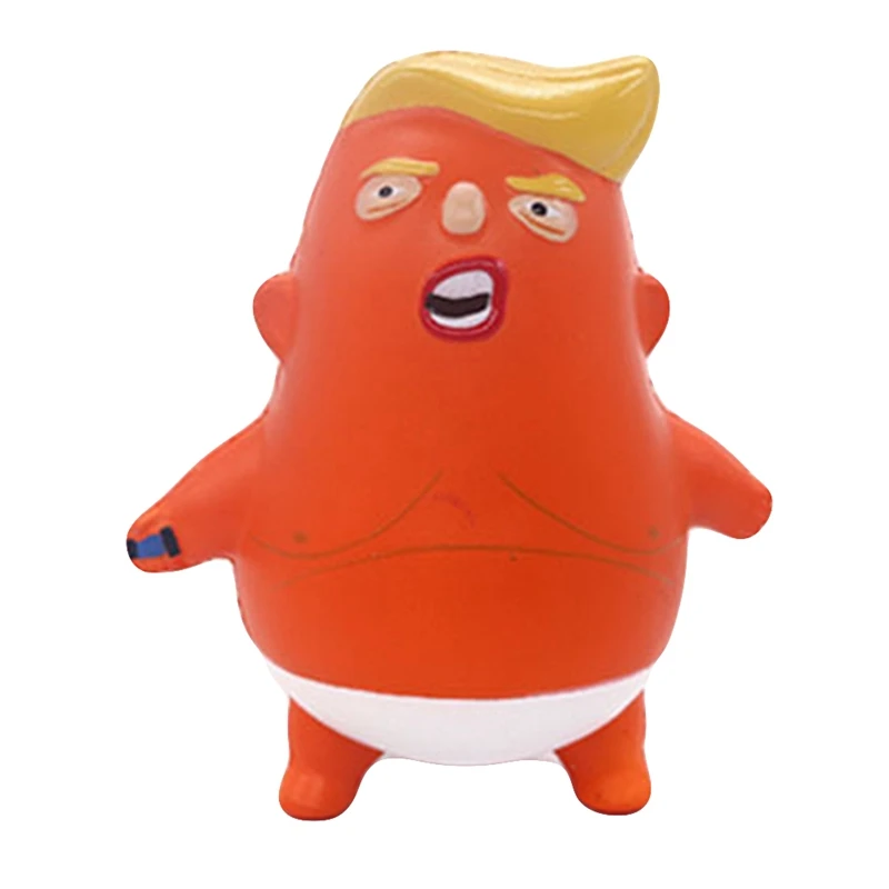 Каваи Squishy Моделирование Трамп мяч замедлить рост уменьшить Давление стресса дети Squeeze игрушка в подарок