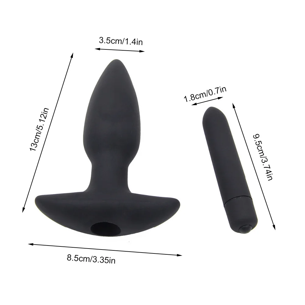 10 Modes Anal Plug Vibrators Butt Prostata Massage Anus Beads Bullet Vibrator Men Gay Woman Sex Toy | Красота и здоровье