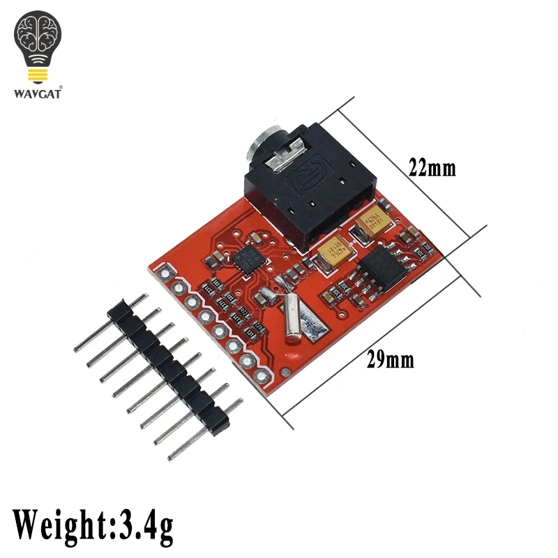 Модуль оценки настройки FM-радиоприемника Si4703 RDS для Arduino AVR PIC ARM с фильтрацией данных и сигнала несущей.