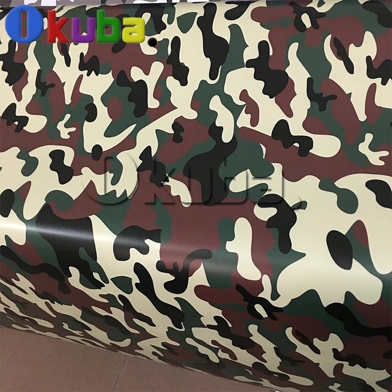 Лесной камуфляж пленка обертывание для всего тела автомобиля ping Camo печатная