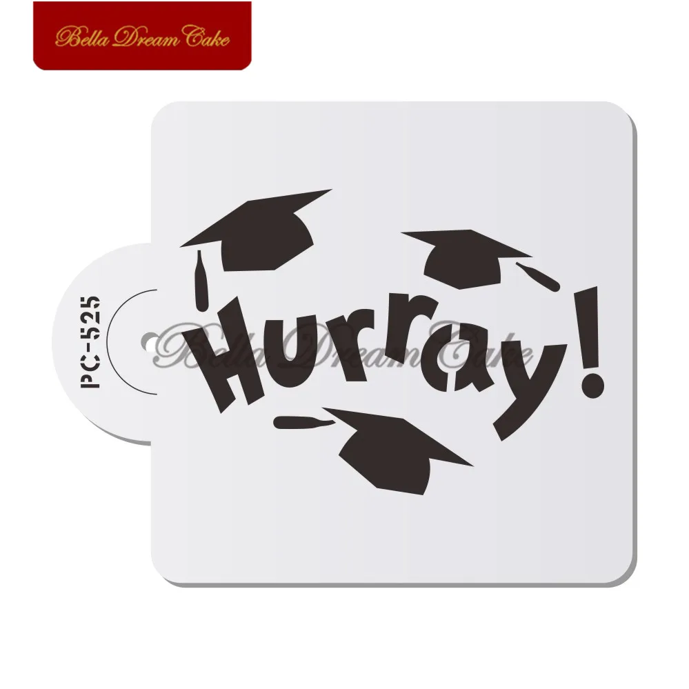 

Студенческий трафарет для печенья, для украшения торта