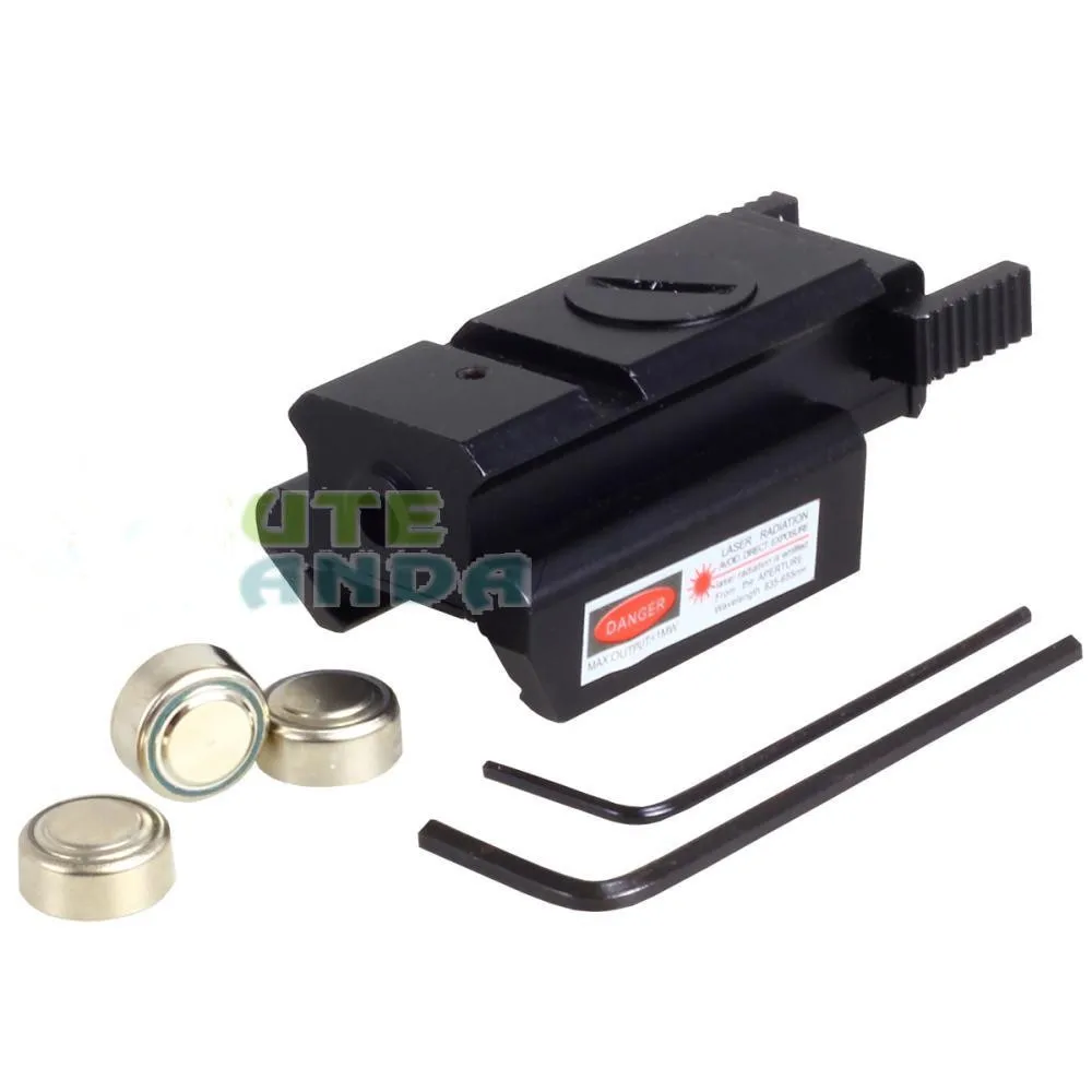 

Tactical Red Dot Laser sight Scope with Mount Compact For Pistol Gun Rifle Including batteries