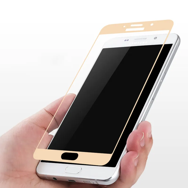 Полноразмерное 3d стекло NFH для Samsung Galaxy A5 A3 A7 2016 3 D Защитная пленка экрана A510 A310 A710