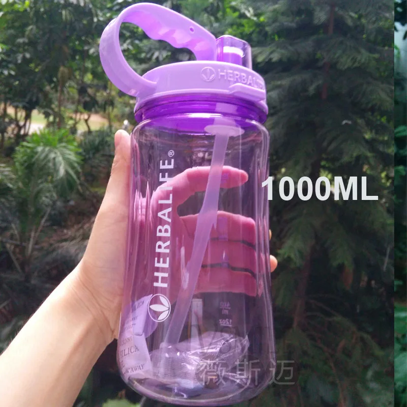 Оптовая продажа 6 шт lL/2 lбольшая емкость herbalife бренд 1000 мл бутылка для воды