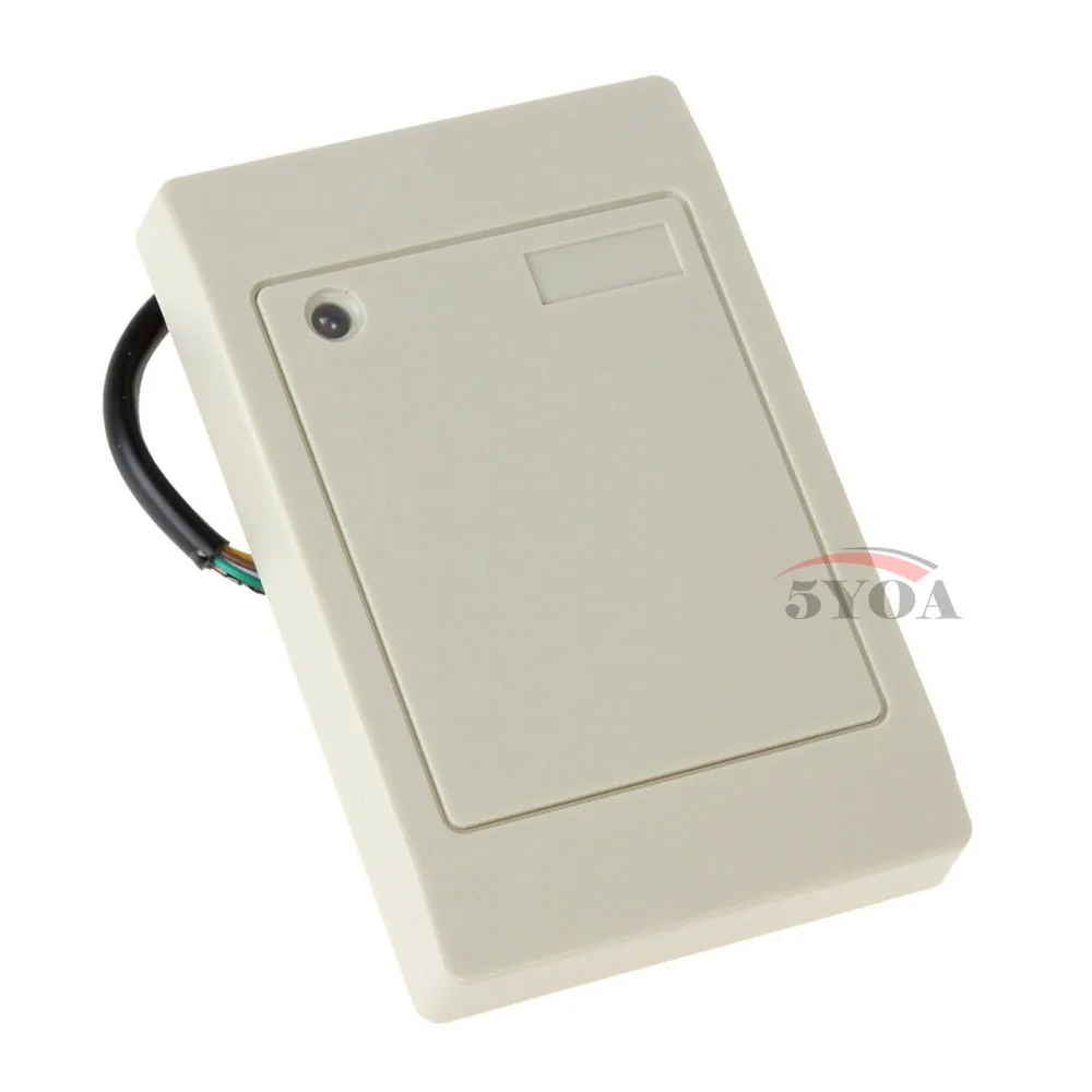 5YOA Водонепроницаемый 125 кГц RFID Бесконтактный Смарт бесконтактный считыватель карт контроля доступа Weigand IP65 EM ID