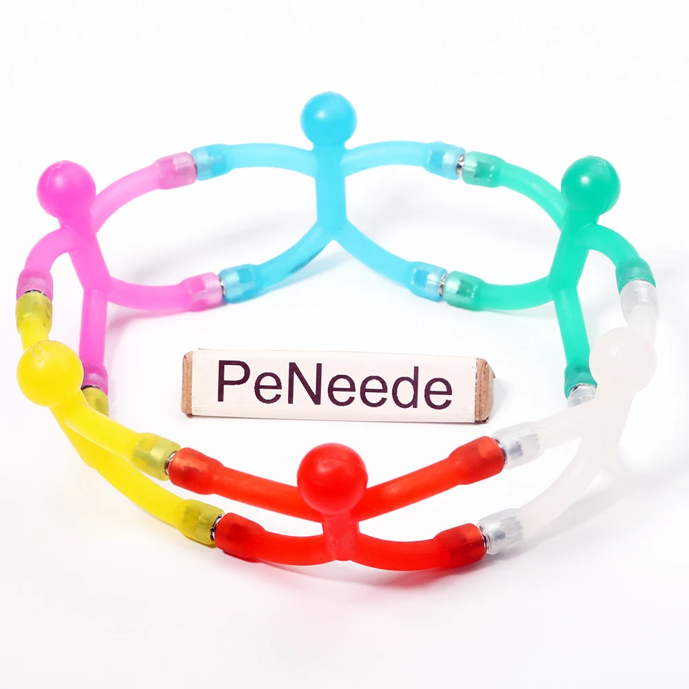Peneede 6 pcs магнетический гнущиеся Для мужчин беспокойная игрушка ручной анти