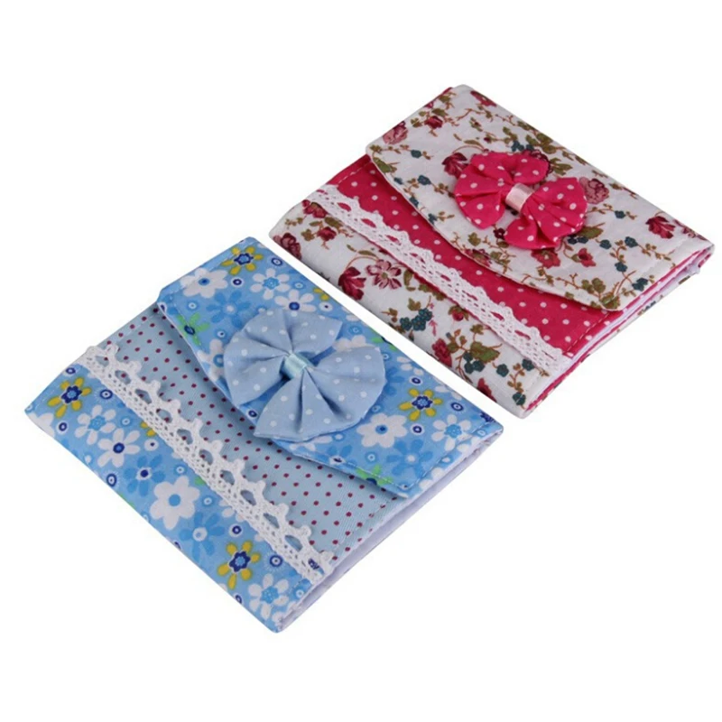 Бархатные тканевые менструальные прокладки хлопковые гигиенические для