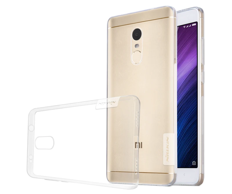For Xiaomi Redmi Note 4X Case Nillkin Cover Nature TPU Soft Series 5.5&quot Transparent Phone + Retailed Package |