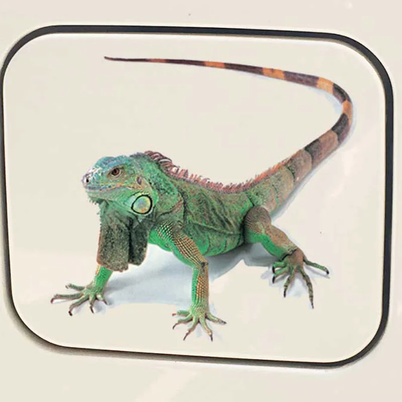 3D ПВХ стикер для автомобиля ящерица скорпион паук наклейка на кузов и окна