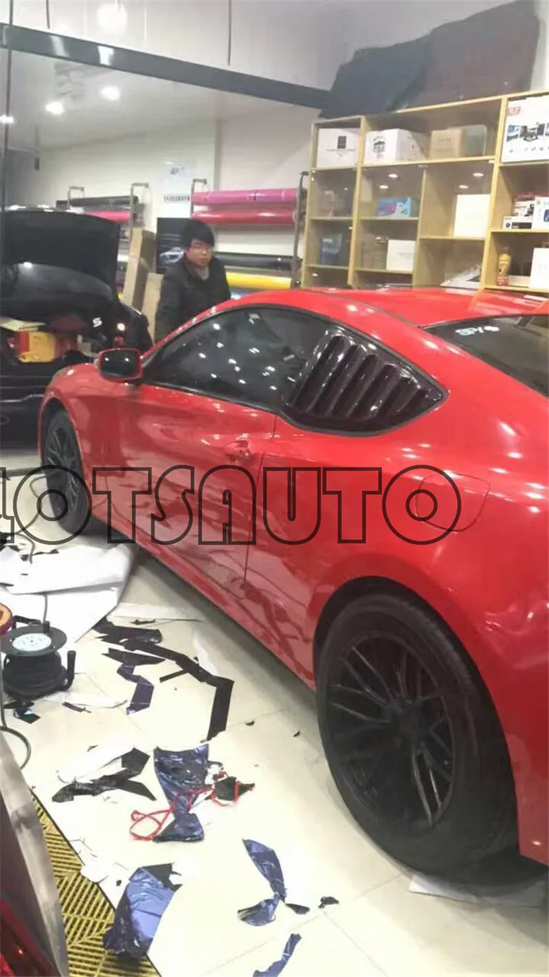 Автомобильный Стайлинг 09-12 Genesis Coupe углеродное боковое отверстие для Hyundai Genesis Coupe углеродное заднее окно жалюзи части карбоновая Настройка