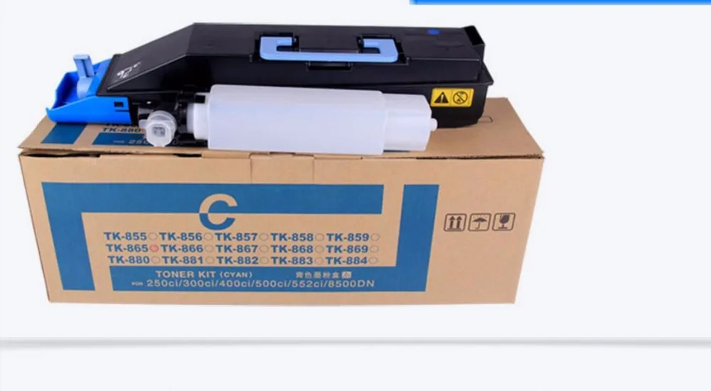 4 шт. новый совместимый копир цветной тонер TK868 865 866 867 869 для kyocera TASKalfa 250ci/300ci