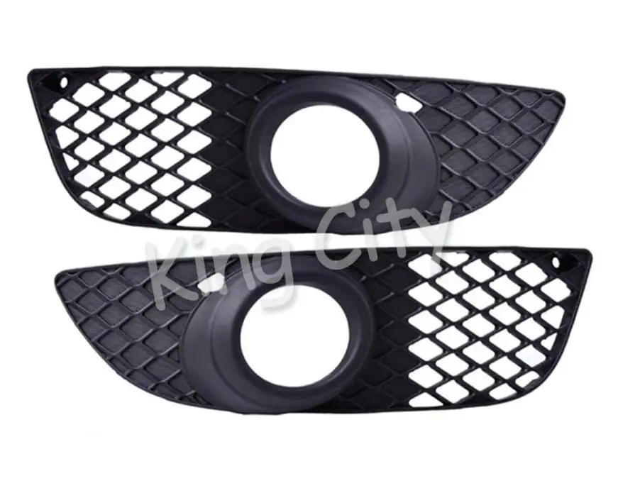 2pcs fog light cover CAPQX для Mitsubishi Lancer EVO 2008-2012 передний бампер противотуманный светильник решетка крышка противотуманная фара рамка с жгутом - Цвет: 2pcs fog light cover